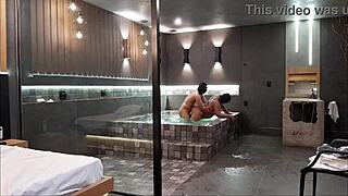 Took Friend To Luxury Motel, She Loved And Released Her Ass