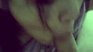 Latina milf deepthroats for creampie!