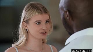 Sky Wonderland, College Grad, Spanked and Dominated by Blacked BBC Boss.
