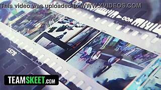 Tiny 18+ Shoplifter Caught Stripping in Office by Police