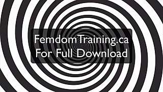 Submissive males trained to lick and swallow cum