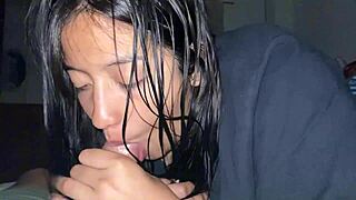 my stepsister comes to visit at night and gives me some rich sentones