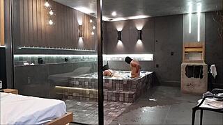 Took Friend To Luxury Motel, She Loved And Released Her Ass