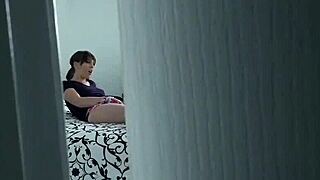 Babysitter rides cock hard in pov, can you handle it?