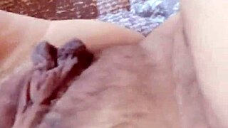 gretala shows off her fat pussy dancing in homemade video