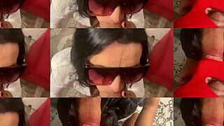 Wow, check out Milfycalla in shorts giving fetish romantic blowjobs as a Latina cum-slut!