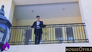 Busty Teen Rissa May's Secret POV Sex With Clothes Ripped Off