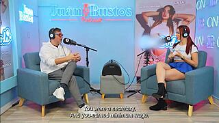 colombian loren late goes 100 fuck machine and has 7 orgasms on juanbustospodcast 😍