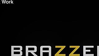 cereal milkers klara devine rides hard, just check brazzers for slow motion action