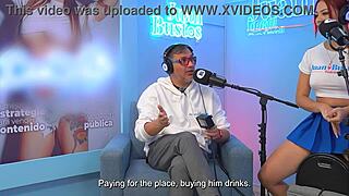 colombian loren late goes 100 fuck machine and has 7 orgasms on juanbustospodcast 😍