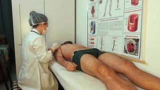 Unforgettable hard-on right in front of the nurse! 😳