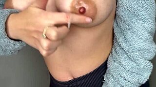 sexy brazilian girl in bathroom