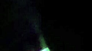 Sucking a huge dick in the dark, cheating with rough deepthroat.