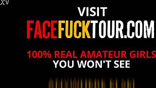 South african slut loving rough domination with monster cock and cum beard