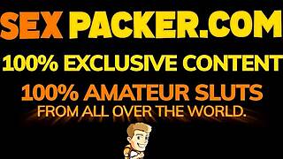 Tiny latina teen gets stuffed with massive cock in upside down throat fuck