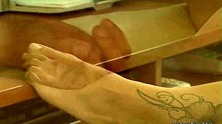 mia magma in a live show, teasing with her big tits