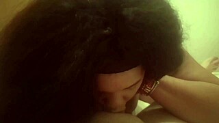 this big ass latina bbw gets fucked and deepthroats a huge black cock.