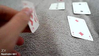 Stepsister Loses Strip Game Gets Deep Blowjob With Cum