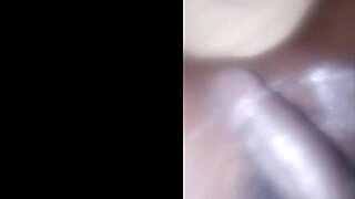 stroking big black cock!