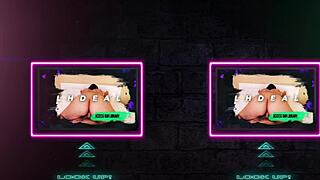 Private nude workout turns hardcore with busty ebony Nia Nacci bent over