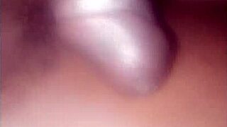 stroking big black cock!