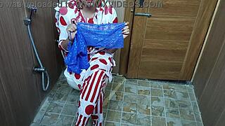 i sneak behind stepmom changing clothes and she likes this hindi teen 18+ stepson encounter with cowgirl doggystyle blowjob sucking big ass riding bent over indian deepthroat