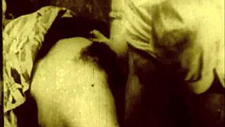 Intense vintage muff diving and fucking scenes