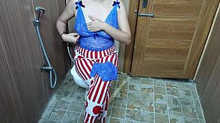 i sneak behind stepmom changing clothes and she likes this hindi teen 18+ stepson encounter with cowgirl doggystyle blowjob sucking big ass riding bent over indian deepthroat