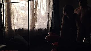 Housewife Shocked by Wild Ass Action During Routine Cleaning