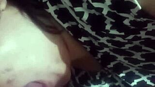 Asian girl RIDES ex at New Year