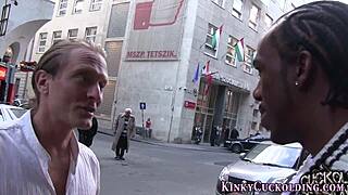 Old Blonde With Small Tits Gets Humiliated By Big Black Cock Facial In Interracial Cuckold Scene