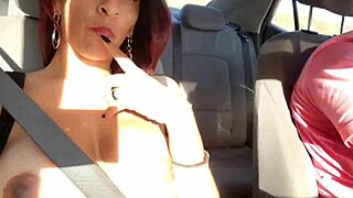 Provoking truckers on the road!