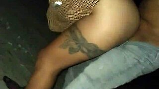 Sexy tattooed prostitute gets fucked on the beach in public