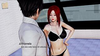 indian woman with big tits and ass performs 69 position with her lover