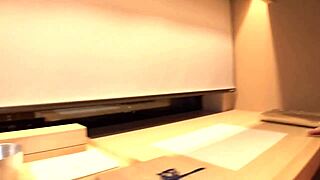 Divorced beauty in cheongsam earns with sexy hospitality