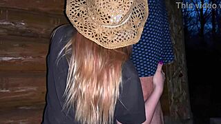 sex at the barn with a pregnant milf