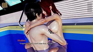 indian woman with big tits and ass performs 69 position with her lover