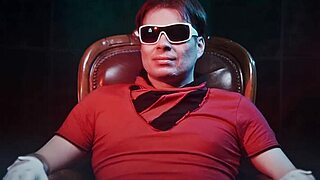 Alex Angel dances and strips in lesbian threesome