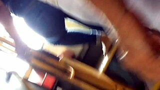 Hidden Candid Shots of Big Ass on the Bus