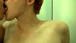 Ever seen such a quick and wild lesbian quickie?