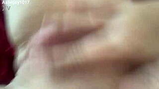 Ashlynn engages in solo pussy play