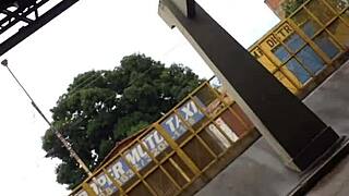 Hidden Candid Shots of Big Ass on the Bus