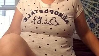 Squirting Lesbian Milf Uses Dildo for Intense Orgasm