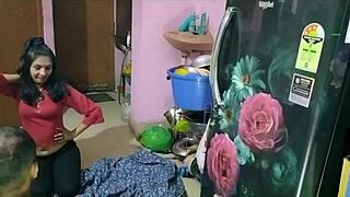 Mature Indian Milf Engages in Hardcore Blowjob and Assfucking