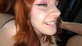 Pov my stepbrother spies me in the bathroom and surprises me with good italian dialogues