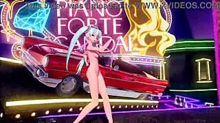 hatsune miku nude on piano 😍