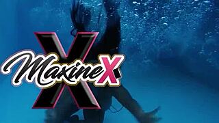 Bbc Sex Toy Poolside Pussy Masturbation Maxine X Fucks Herself