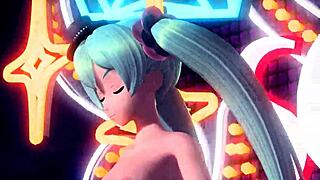 hatsune miku nude on piano 😍