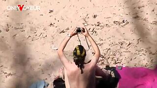 beach voyeur nude photoshoot mostly always ends up with hardcore fuck