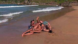 Double Cock For Babaloo In Spooning Position